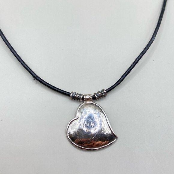 Silpada Sterling Silver You've Got Heart Necklace - Picture 1 of 9